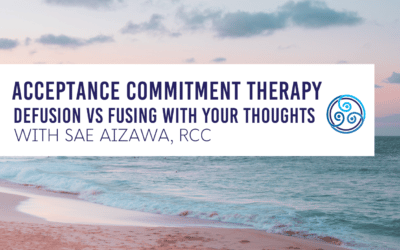In Acceptance Commitment Therapy… Defusion vs fusing with your thoughts